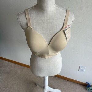 Shapermint Truekind Beige Seamless T-Shirt Bra